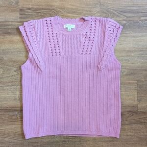 Current Air LA Crochet Sweater